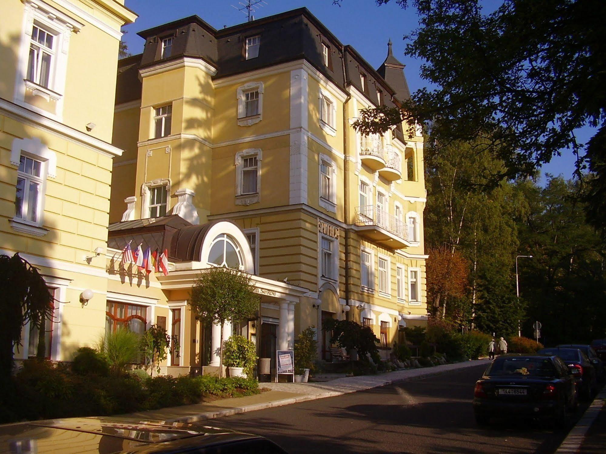 Orea Spa Hotel San Remo Mariańskie Łaźnie Zewnętrze zdjęcie